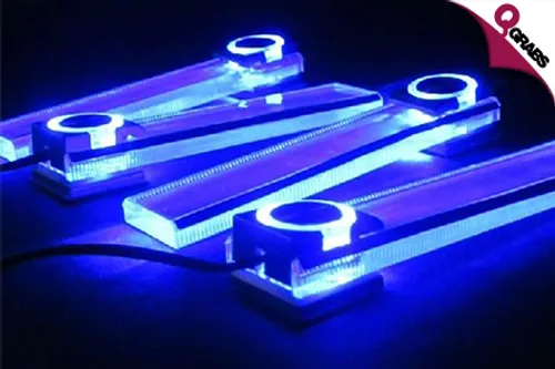 From QR29, Ride in Style with 7-Color Changing LED Lights for Your Car - Comes with 4 Atmospheric Light Pieces! (Up to QR98 Value)